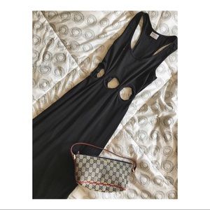 ✨UNAVAILABLE ✨ Black Cotton Maxi Dress